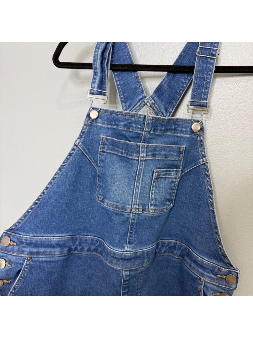 LANE BRYANT straight leg denim overalls size 18 - Picture 3 of 9